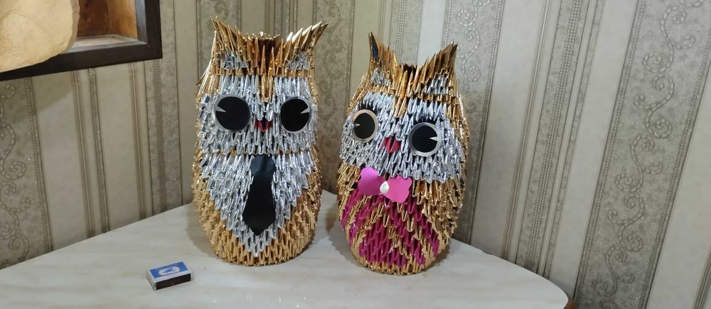 Подарок сова мальчик и девочка