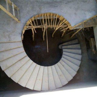 Бетон зина хизмати Лестница хизмати