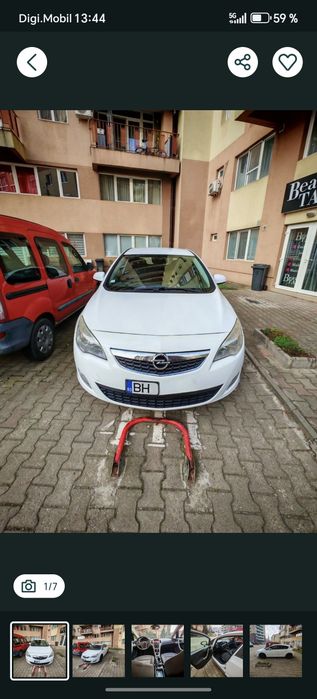 Vând Opel Astra g An fabricație 2011.