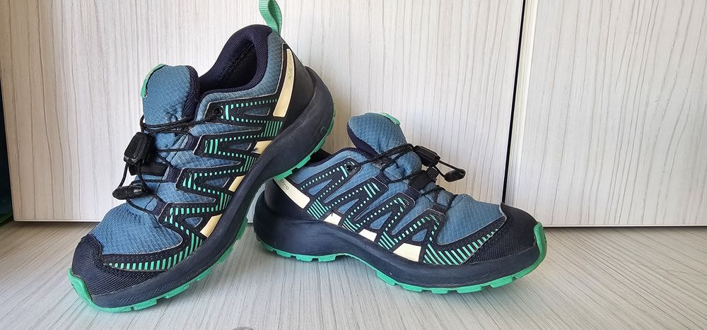 Ghete drumetie Salomon unisex, mărimea 31