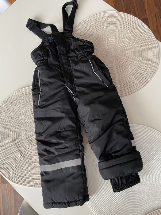 Pantaloni de iarnă noi, călduroși, pentru băiat/fată, cu vârsta între 12 și 24 de luni (86 cm).
