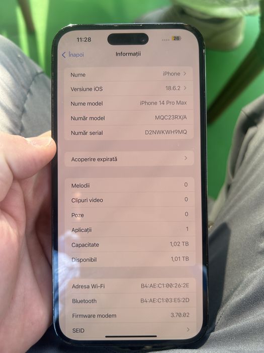 Iphone 14 PRO MAX 1 Tb