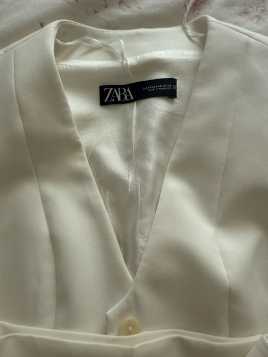сет Zara XS елек и панталон