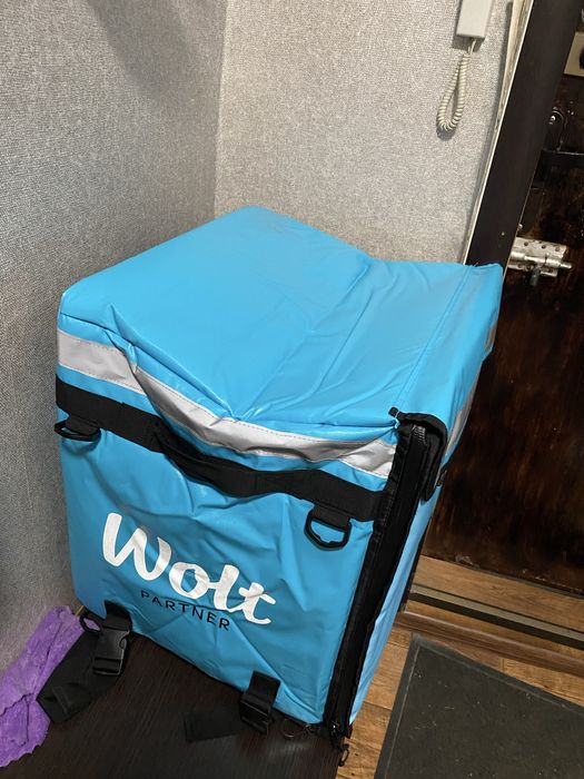 Термосумка wolt для доставок