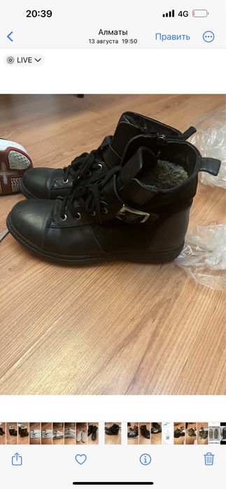 Продам разные ботинки по 5000 т
