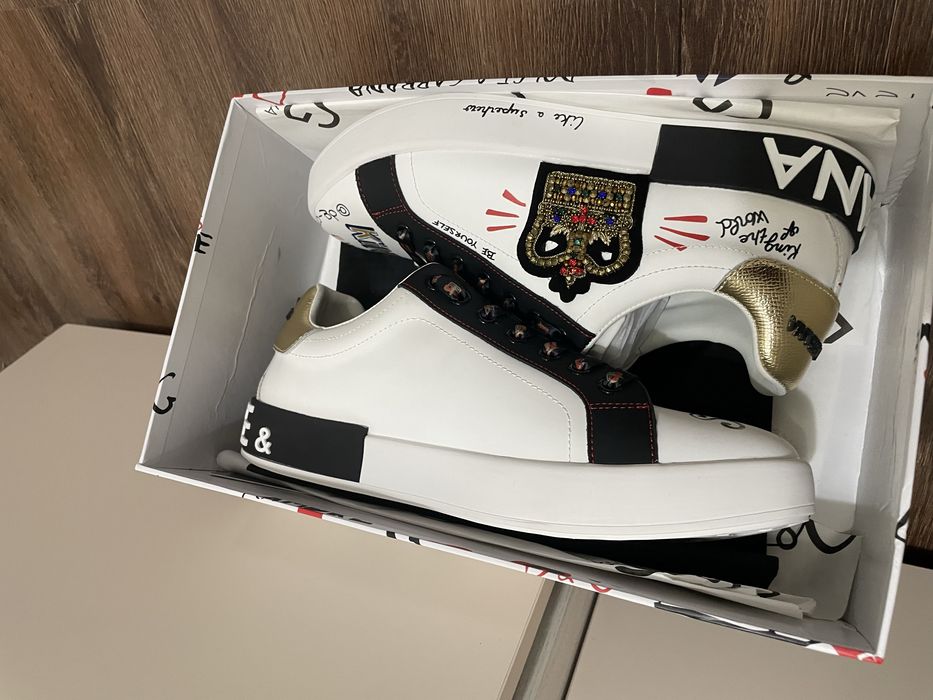 Adidasi Dolce Gabbana Crown Edition Luxury