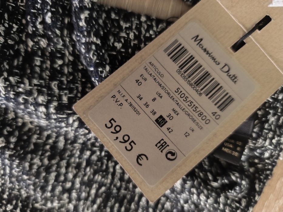 Нова блуза с къс ръкав Massimo dutti Размер МРазмер М и L