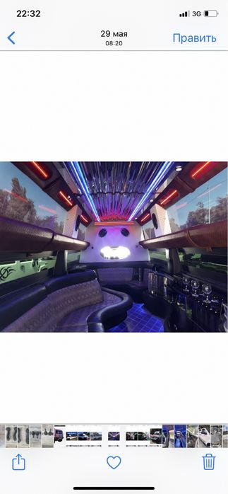 Лимузин мега хаммер