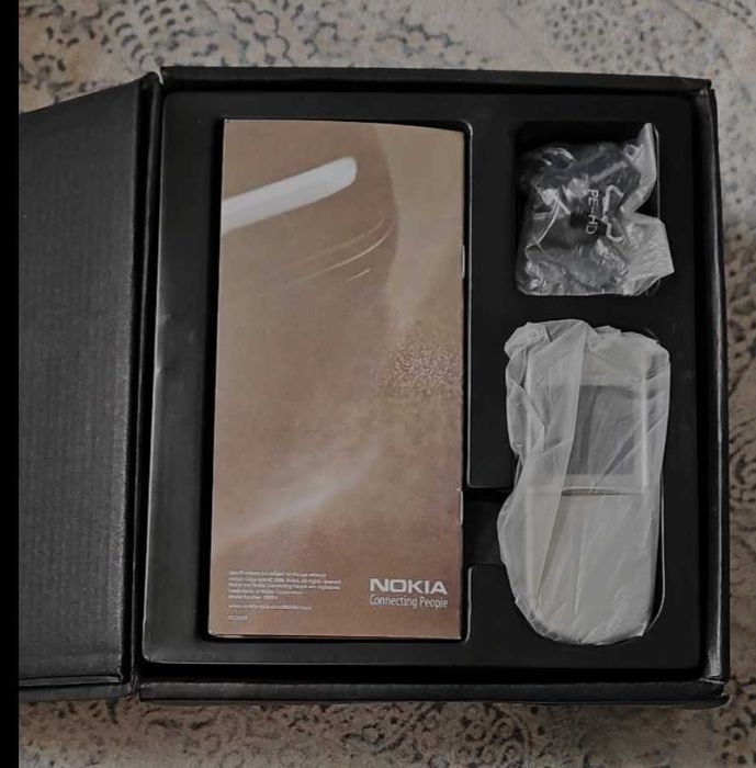 Nokia 8800 Sirocco Edition Silver - NOU, 0 min, original