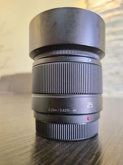 Panasonic 25mm F1.7 Lumix G Obiectiv MFT Negru