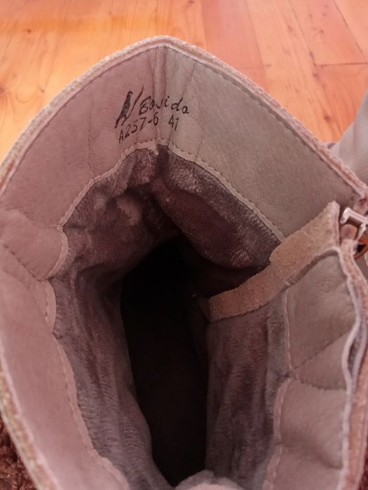 Зимни боти,естествена кожа