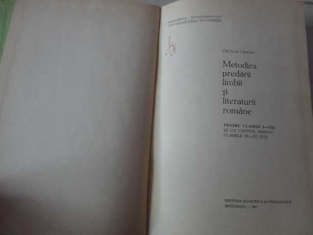 Metodica  predarii