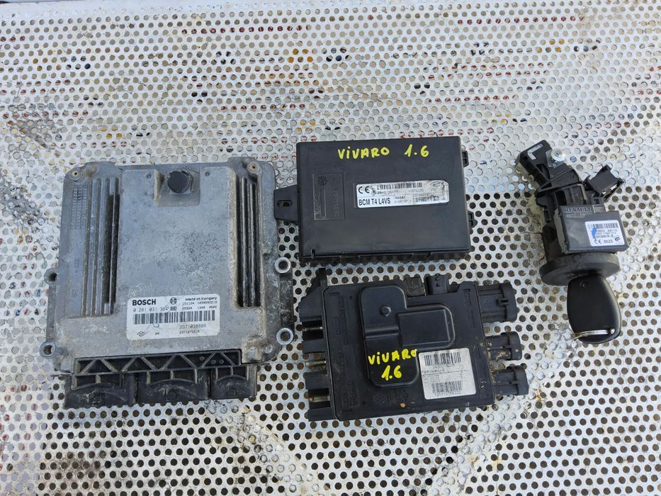 Kit Pornire Renault Trafic 1.6 Opel Vivaro Nissan nv300 ecu cip cheie modul Kit Pornire complet