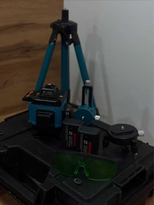 Лазерный уровень Zborz 4D/D16-Line •Рассрочка до 1 года•