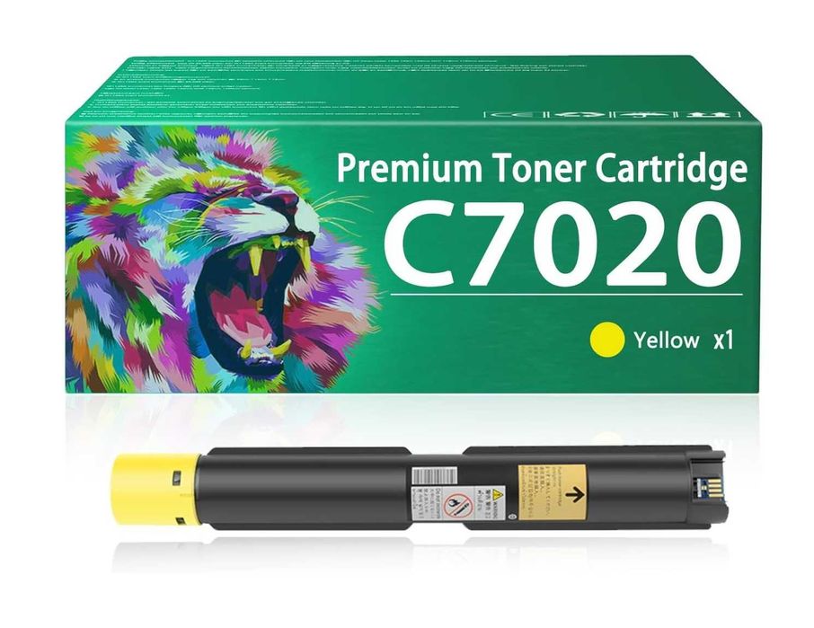 }Тонер картридж Xerox VL C7020/7025/7030 Yellow (16500 стр)