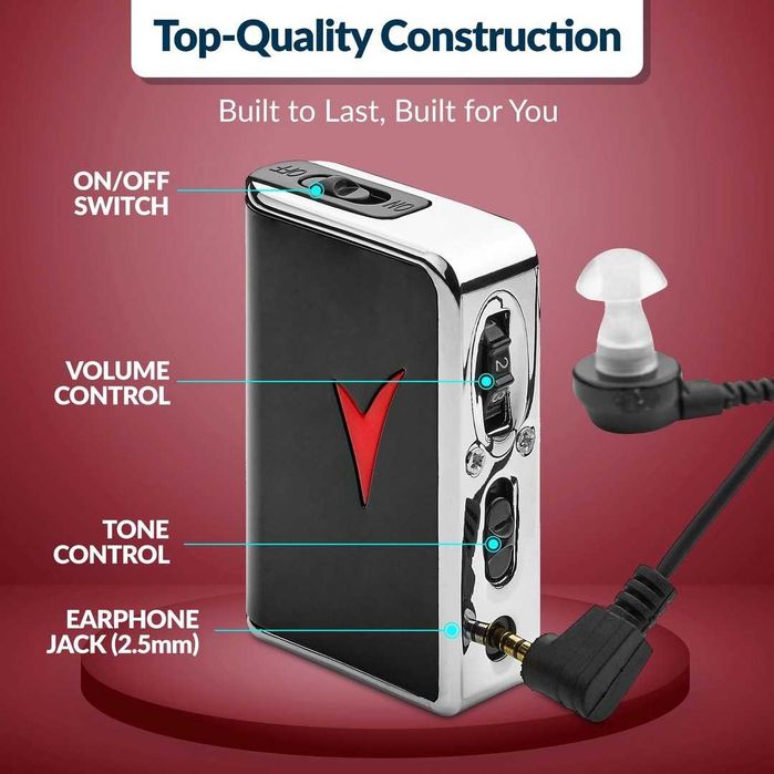 MEDca Active ITE Mini  Dispozitive de ascultare TV Ears