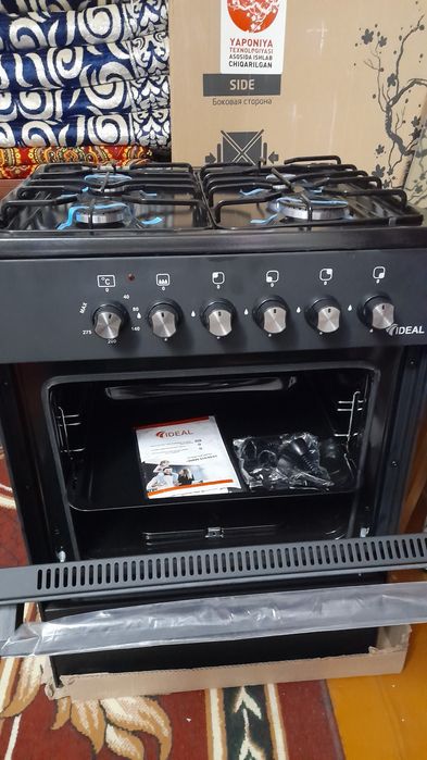 Ideal gaz plitasi yangi ishlatilmagan