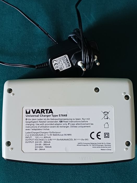 Incarcator Universal  VARTA 57648
