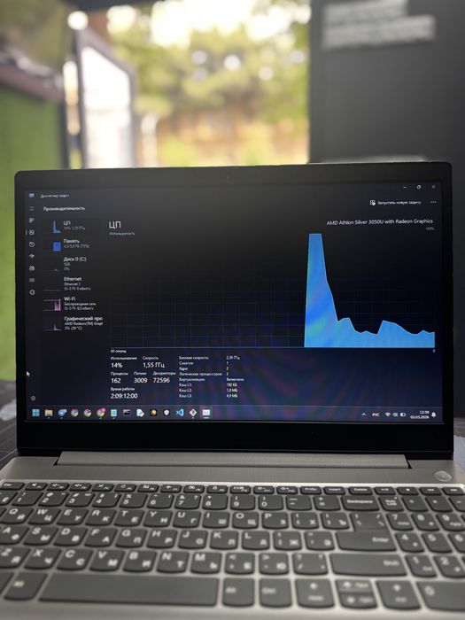 Lenovo Athlon Silver ноутбук