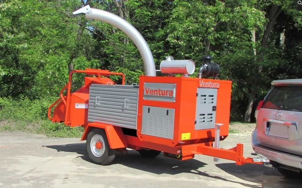 Tocator PROFESIONAL de crengi, deplasabila cu motor diesel 126cp