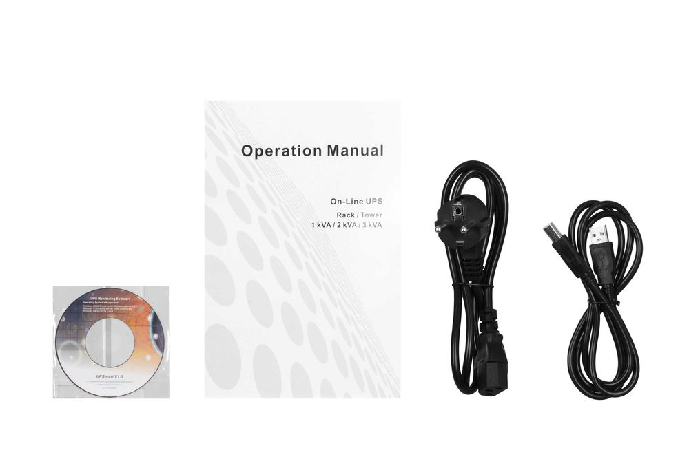 } ИБП 2E OD2000RT /2000VA/1800W/RT2U/LCD/USB/4xSchuko