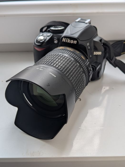 Nikon d3100 + 18-105 vr пробег 7604