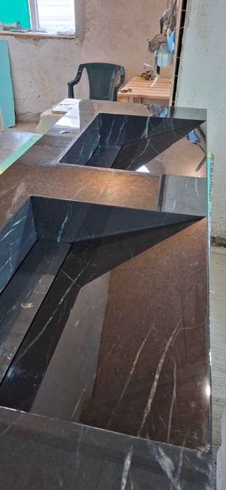 Дизайнерска мивка от гранитогрес Мивка по поръчка