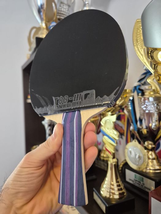Paletă ping pong Loki K1 Mov/Purple ITTF approved