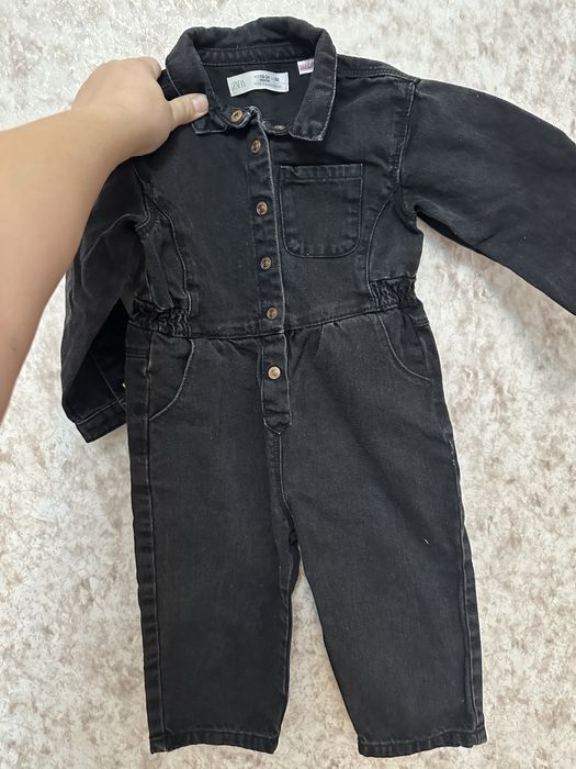 Джинсовый Комбинезон ZARA