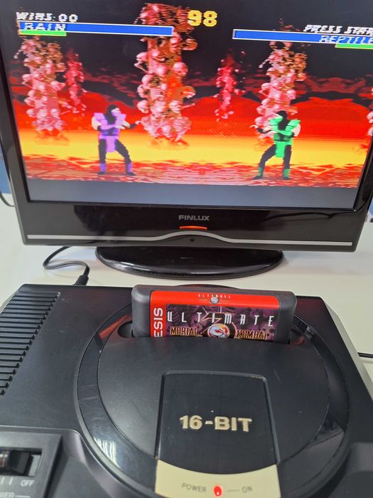 Ultimate Mortal Kombat 3 video game Sega Genesis