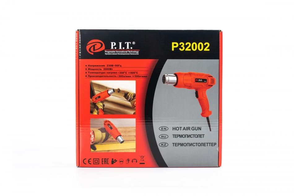 Термопистолет Фен 2000 w,32002 - P.I.T.