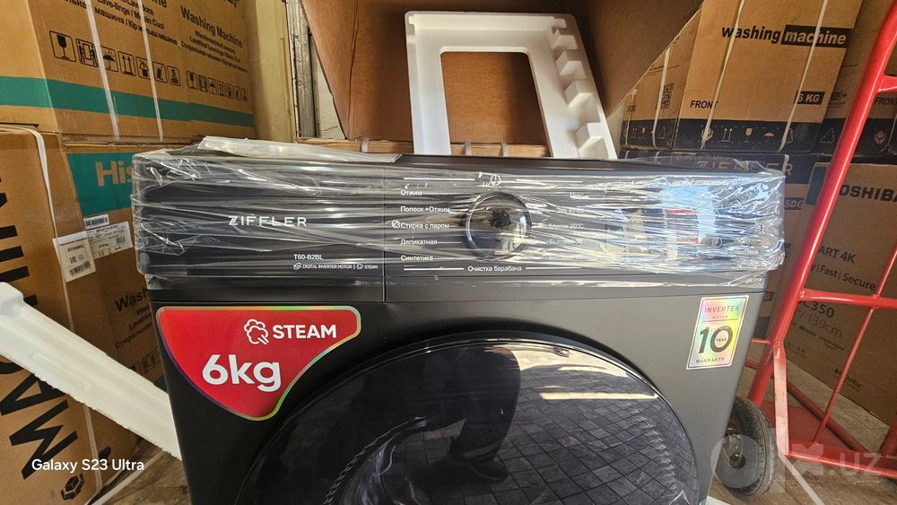 Стиральная машина ZIFFLER 6Kg INVERTER От официального дилера