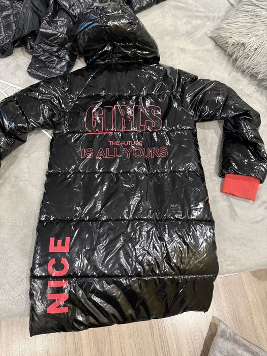 Дълго детско зимно яке