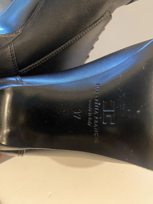 Ботуши на ток Elizabetta Franchi и Luchiano Barachini ниски