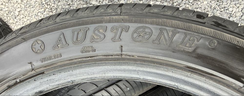 4бр 225/45/18 на 7,4мм с 24дот Аустон