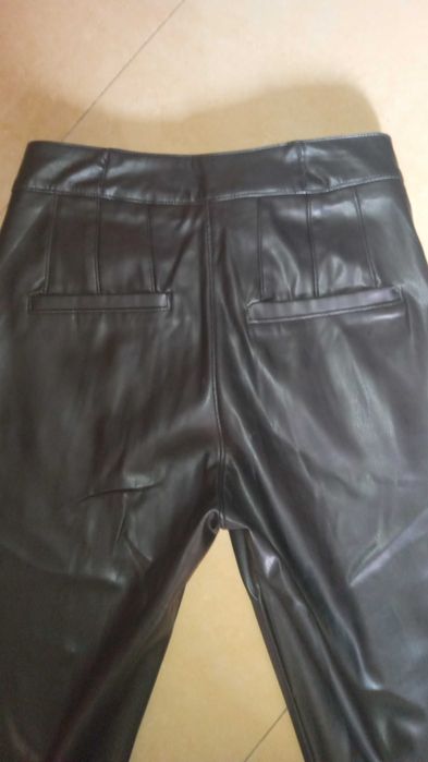 Дамски кожен панталон Elisabeta Franchi