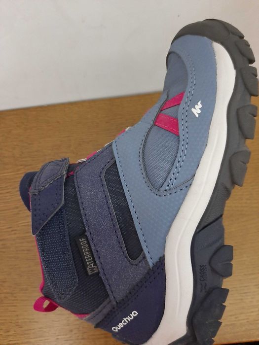 Детски непромокаеми туристически обувки за преходи crossrock mid