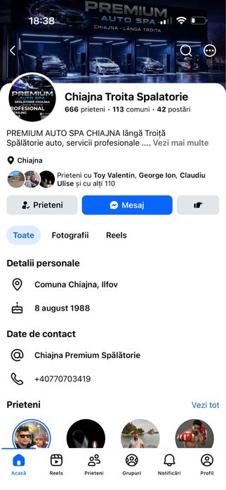 Vand Afacere Spalatorie Auto Vechime 17.ani (Sau Schimb cu Auto cu diferenta din partea Dvs)Toate Autorizatile cu firma cu tot