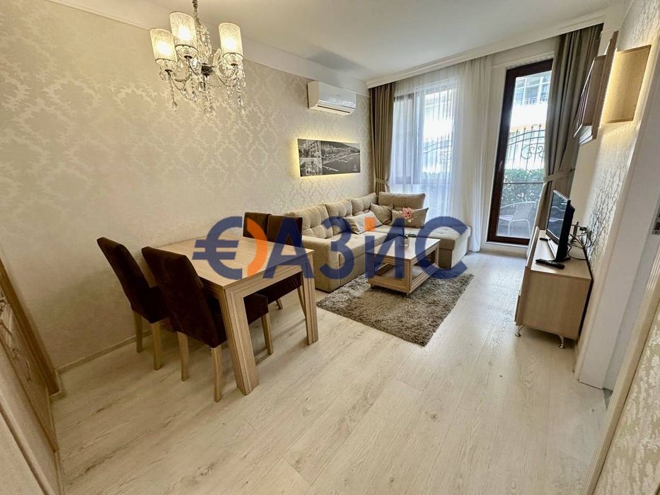 Продава се Двустаен апартамент в к.к. Слънчев бряг - 44 кв.м за 1089 €/кв.м - Снимка #1
