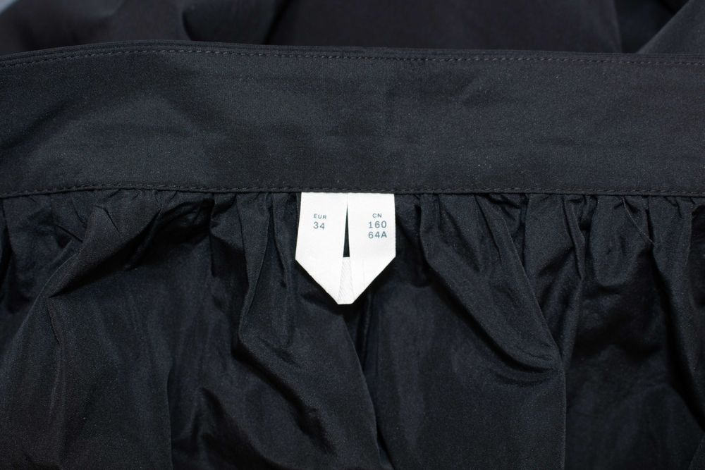 ARKET дамска черна пола от тафта А форма 34 XS