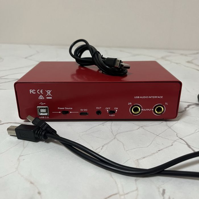 Recordio GAX-MD22 — USB аудиоинтерфейс 24-bit/192kHz