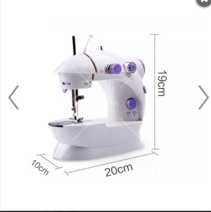 Многофункционална шевна машина с 5 програми.