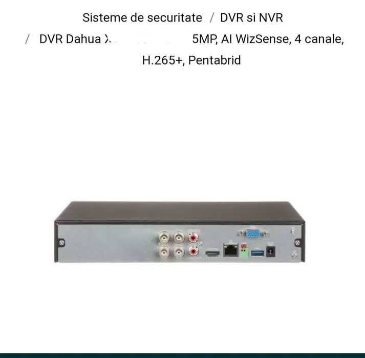 Dahua 4 canale 5mp  AHD, HD-CVI, HD-TVI, IP si Analog