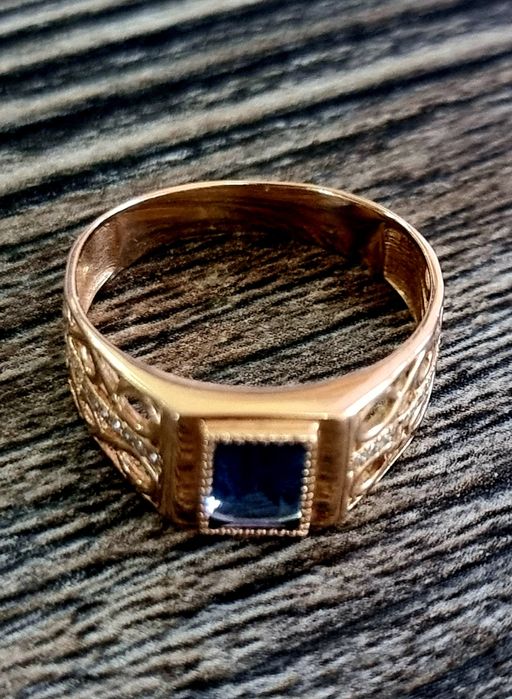 Мужское Золотое кольцо