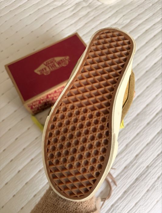 Кеды Vans knu skool оливковые