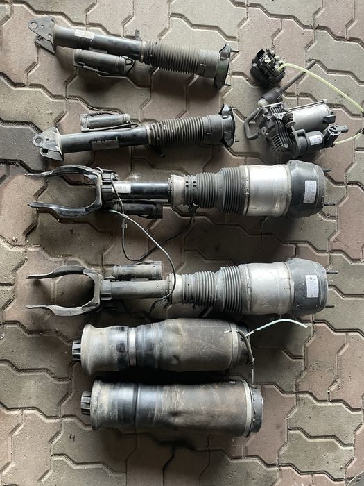 Perne aer telescop fata spate stanga dreapta compresor perne bloc valve mercedes gle w166 250d