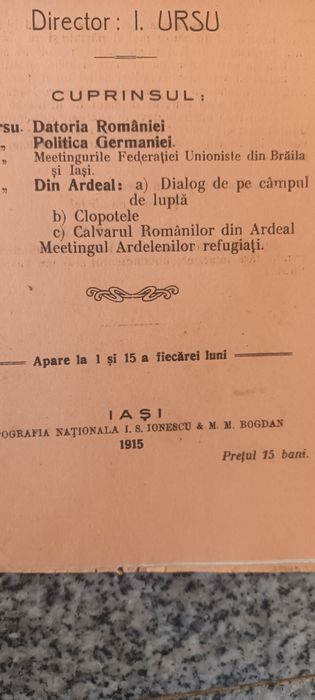 Lot 12 Reviste 1915-1916