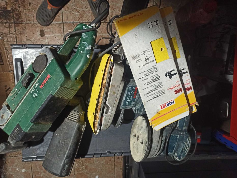 Set Bosch 3 scule electrice de șlefuit