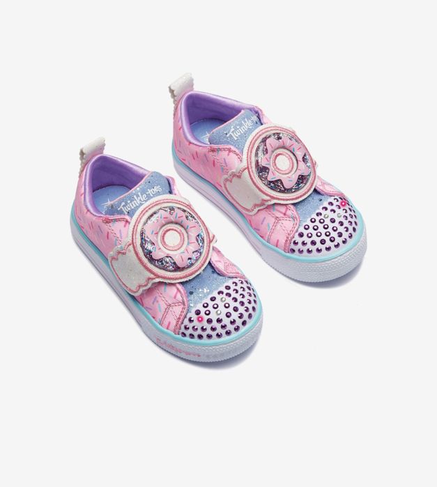Adidasi skechers twinkle cu luminite masura 21 , 11 cm