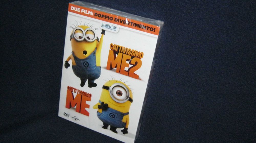 Lot sigilat 2 DVD,desene animate MINIONS,3 ore total.
